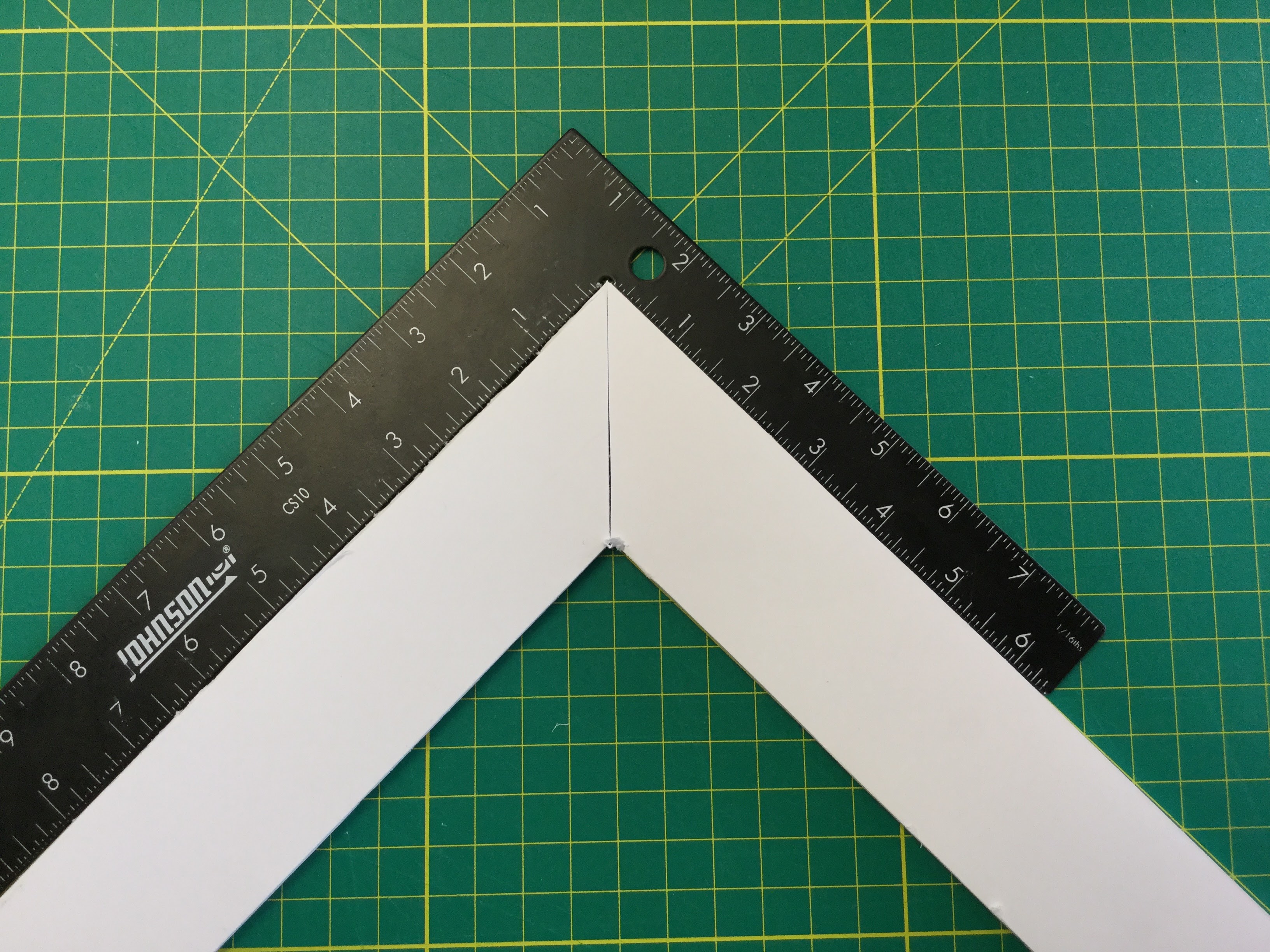 lightbox miter glued