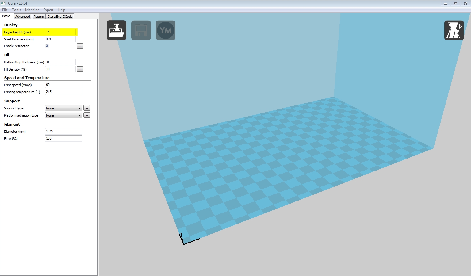 cura layer height